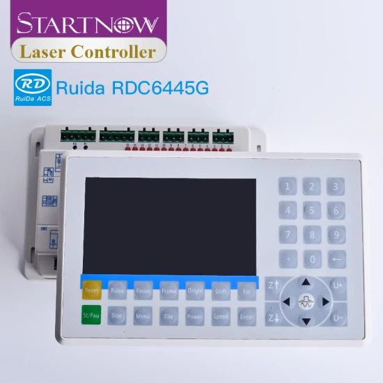 Ruida rdc6445g controlador de laser co2 para peças sobressalentes de laser atualização placa rdc6442gt cnc dsp cartão de controle de máquina a laser rd 6445s
